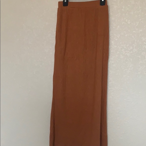 Fp beach myrrh rust midi skirt - Picture 2 of 6